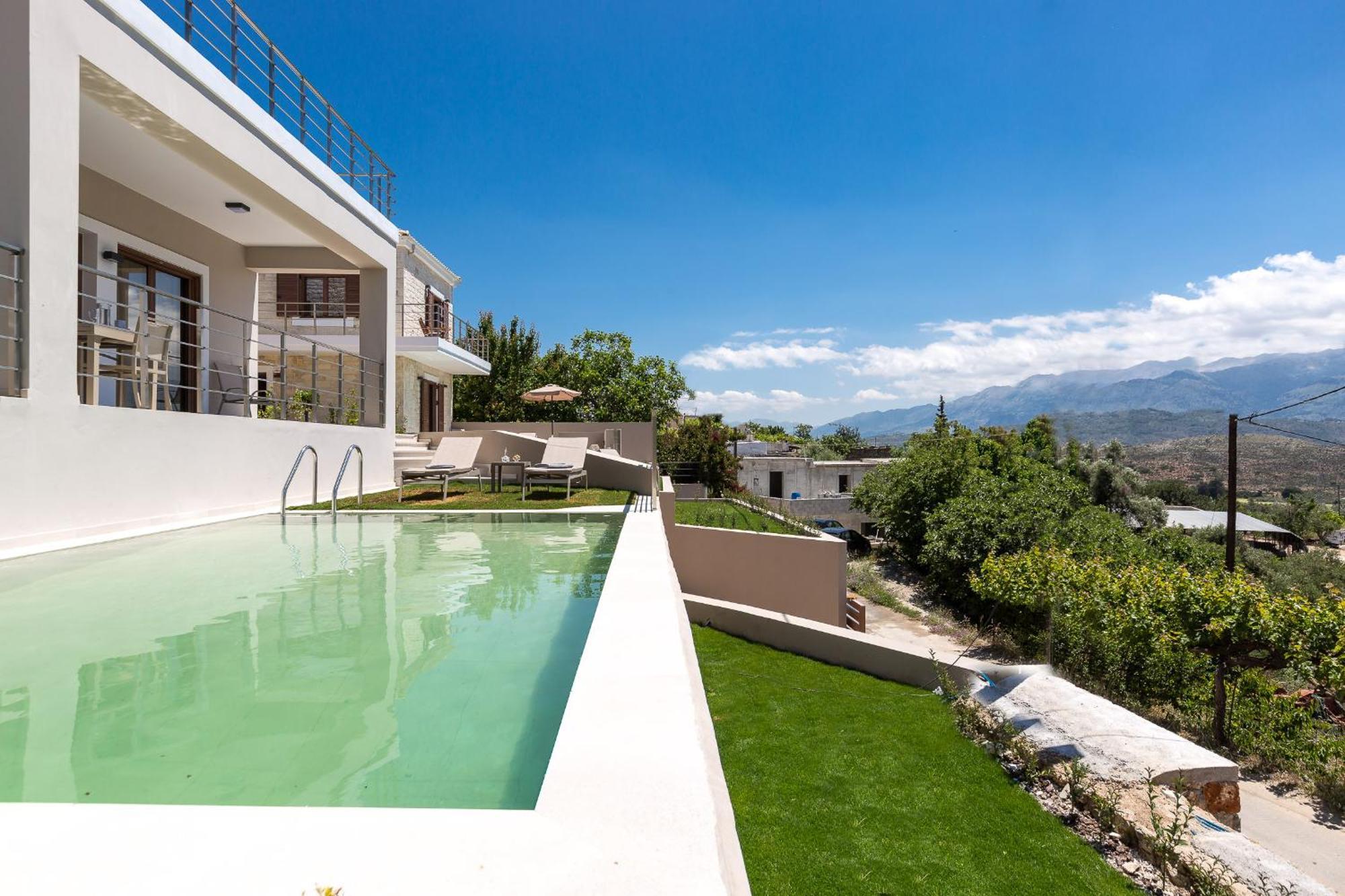 Upper View Villa 1, With Private Pool Maláxa Zewnętrze zdjęcie